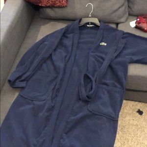 Lacoste bathrobe